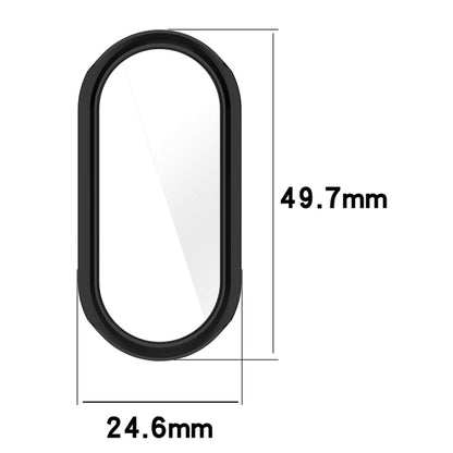 For Xiaomi Mi Band 8 Full Coverage TPU Electroplating Watch Protective Case(Silver) - Watch Cases by buy2fix | Online Shopping UK | buy2fix