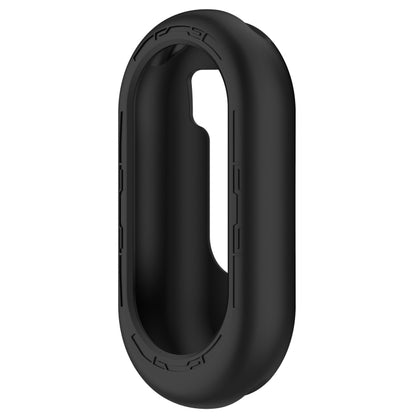 For Xiaomi Mi Band 8 Pure Color Silicone Watch Protective Case(Black) - Watch Cases by buy2fix | Online Shopping UK | buy2fix