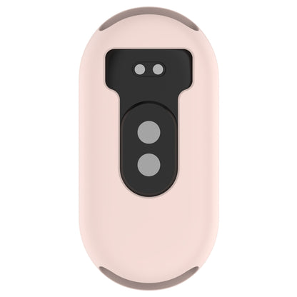 For Xiaomi Mi Band 8 Pure Color Silicone Watch Protective Case(Pink) - Watch Cases by buy2fix | Online Shopping UK | buy2fix