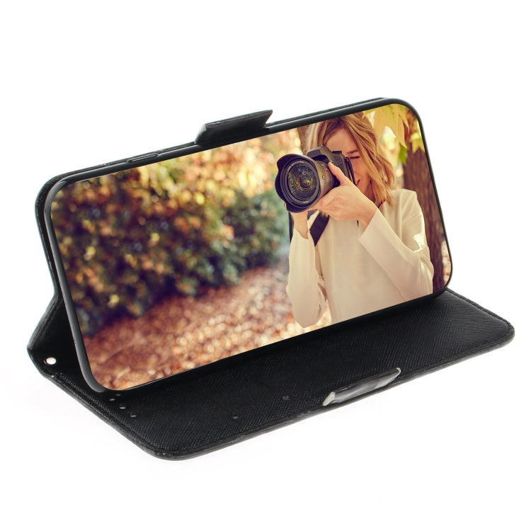 For iPhone 16 Pro 3D Colored Horizontal Flip Leather Phone Case(Hug Cat) - iPhone 16 Pro Cases by buy2fix | Online Shopping UK | buy2fix