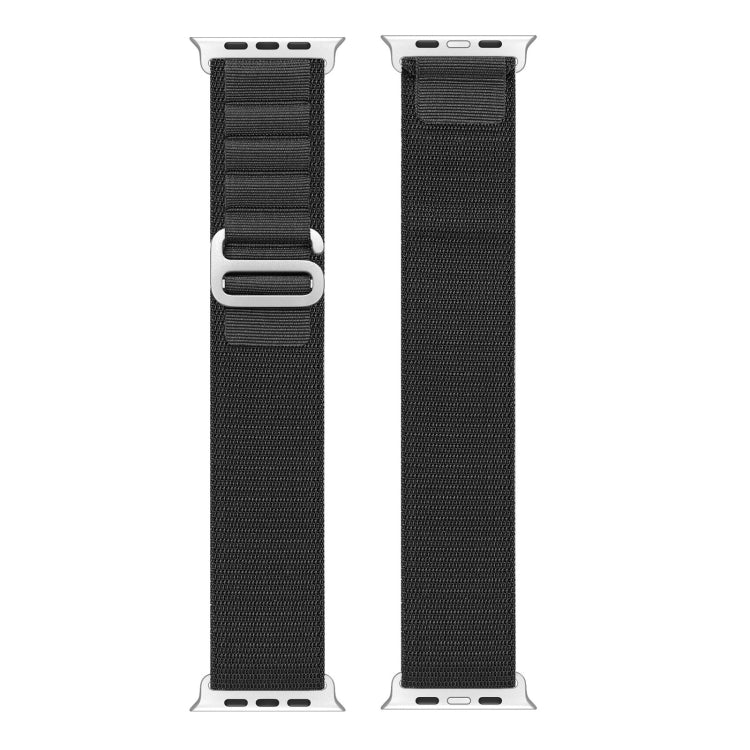 For Apple Watch 42mm DUX DUCIS GS Series Nylon Loop Watch Band(Black) - Watch Bands by DUX DUCIS | Online Shopping UK | buy2fix