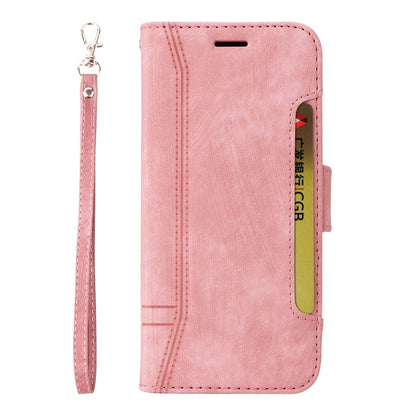 For Samsung Galaxy S23 FE 5G BETOPNICE Dual-side Buckle Leather Phone Case(Pink) - Galaxy S23 FE 5G Cases by BETOPNICE | Online Shopping UK | buy2fix