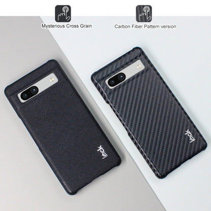 For Google Pixel 7a imak Ruiyi Series PU + PC Phone Case(Carbon Fiber Texture) - Google Cases by imak | Online Shopping UK | buy2fix