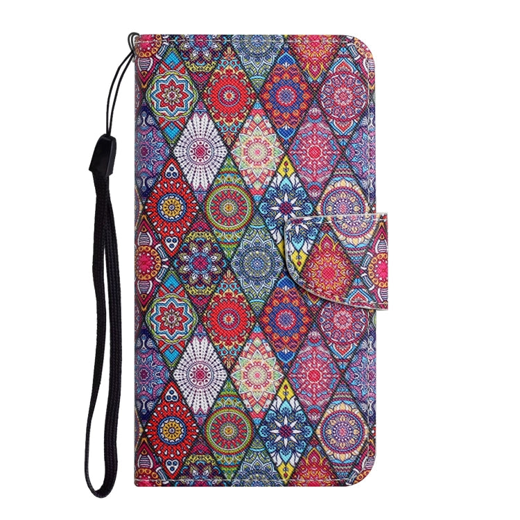 For iPhone 16 Plus 3D Colored Drawing Flip Leather Phone Case(Kaleidoscope) - iPhone 16 Plus Cases by buy2fix | Online Shopping UK | buy2fix