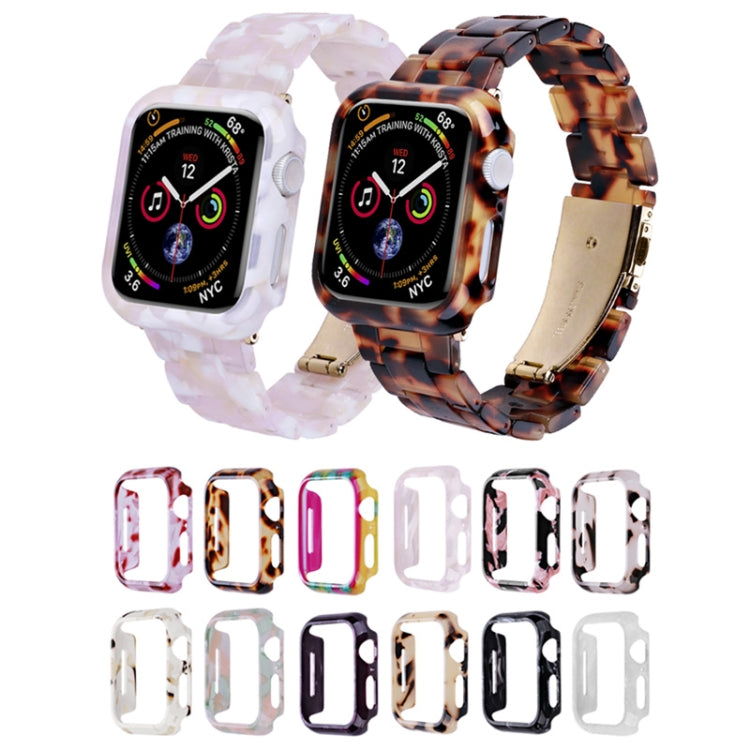 For Apple Watch Ultra 2 / Ultra 49mm Printed Resin PC Watch Case(Tortoiseshell) - Watch Cases by buy2fix | Online Shopping UK | buy2fix