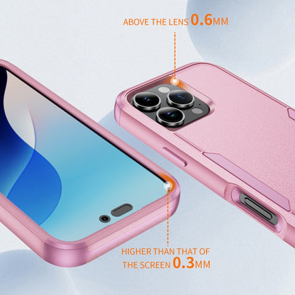 For iPhone 16 Pro Commuter Shockproof TPU + PC Phone Case(Pink) - iPhone 16 Pro Cases by buy2fix | Online Shopping UK | buy2fix