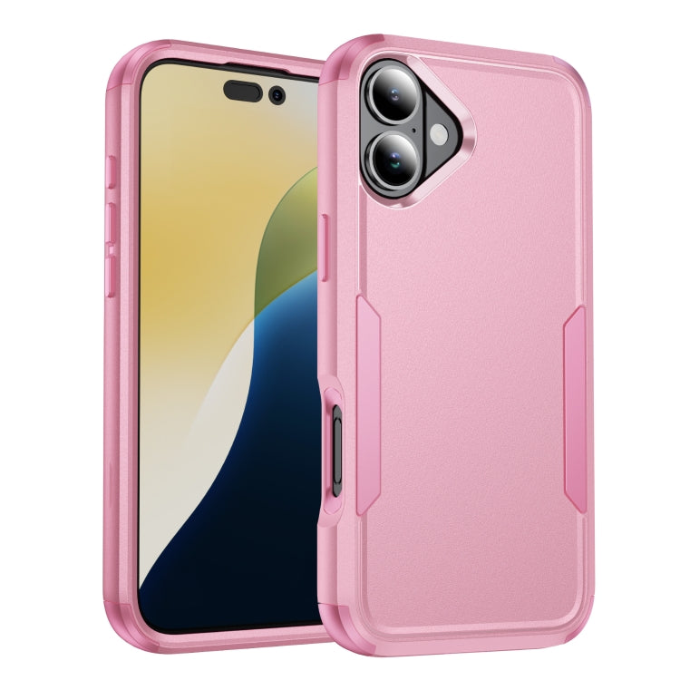 For iPhone 16 Plus Commuter Shockproof TPU + PC Phone Case(Pink) - iPhone 16 Plus Cases by buy2fix | Online Shopping UK | buy2fix