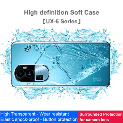 For OPPO Reno10 Pro+ 5G Global IMAK UX-5 Series Transparent TPU Phone Case - OPPO Cases by imak | Online Shopping UK | buy2fix