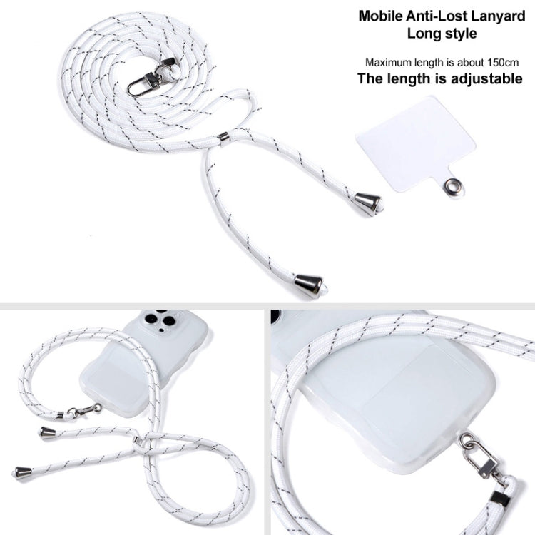 imak Long Style Phone Anti-Lost Lanyard(White) - Lanyards & Wrist Straps by imak | Online Shopping UK | buy2fix