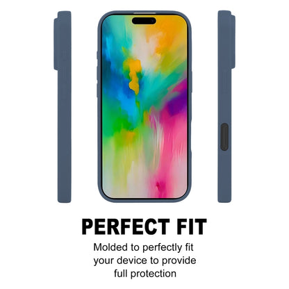 For iPhone 16 Pro Max GOOSPERY SOFT FEELING Liquid TPU Soft Phone Case(Dark Blue) - iPhone 16 Pro Max Cases by GOOSPERY | Online Shopping UK | buy2fix