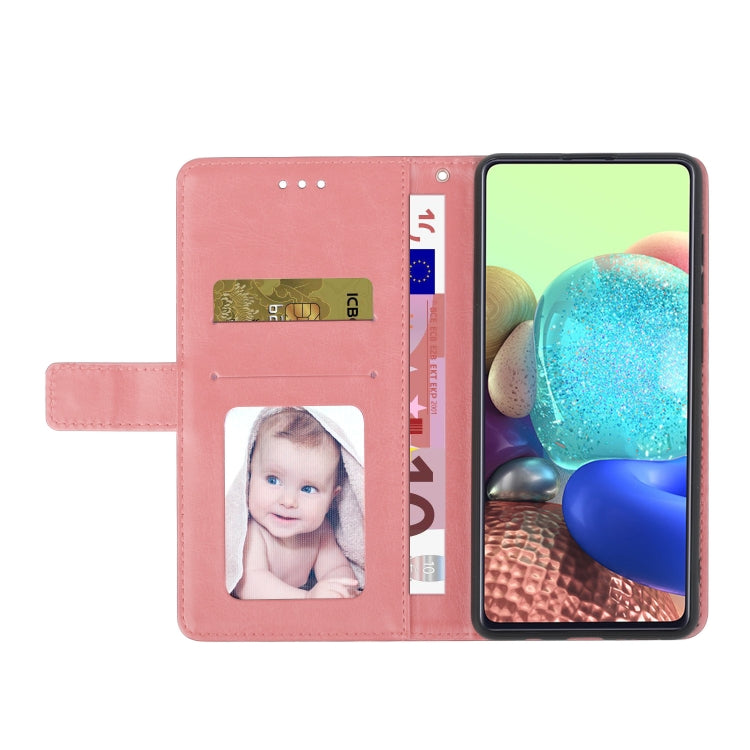 For Motorola Moto G Stylus 5G 2024 HT01 Y-shaped Pattern Flip Leather Phone Case(Pink) - Motorola Cases by buy2fix | Online Shopping UK | buy2fix