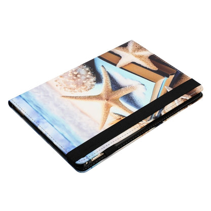 For iPad Pro 11 2024 Sewing Litchi Texture Smart Leather Tablet Case(Starfish) - iPad Pro 11 2024 Cases by buy2fix | Online Shopping UK | buy2fix