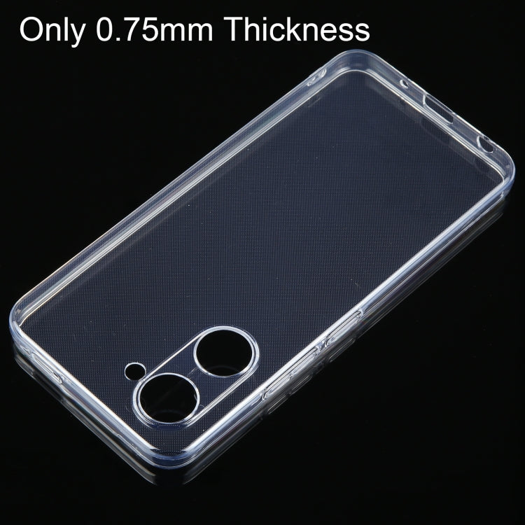 For vivo Y03 Ultra-thin Transparent TPU Phone Case - vivo Cases by buy2fix | Online Shopping UK | buy2fix