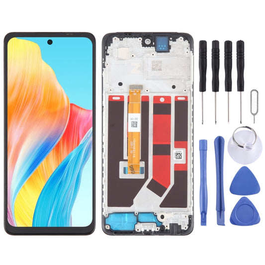 For OPPO A1 5G 2023  OEM LCD Screen Digitizer Full Assembly with Frame - LCD Screen by buy2fix | Online Shopping UK | buy2fix