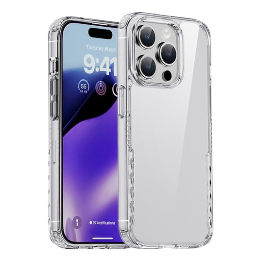 For iPhone 15 Pro Max iPAKY YG Series Transparent PC+TPU Phone Case(Transparent) - iPhone 15 Pro Max Cases by iPAKY | Online Shopping UK | buy2fix