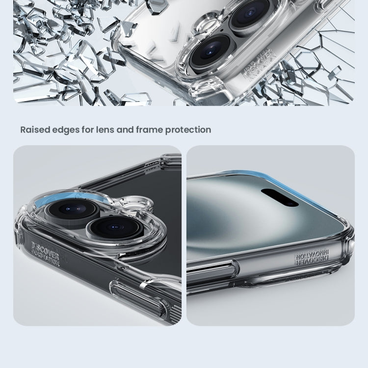 For iPhone 16 Plus NILLKIN Ultra Clear PC + TPU Phone Case(Transparent) - iPhone 16 Plus Cases by NILLKIN | Online Shopping UK | buy2fix