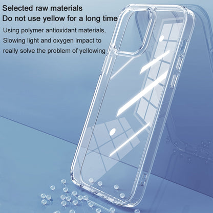 For iPhone 15 Pro Max TOTU PC-04 Crystal Shield Series TPU + PC Phone Case(Transparent) - iPhone 15 Pro Max Cases by TOTUDESIGN | Online Shopping UK | buy2fix