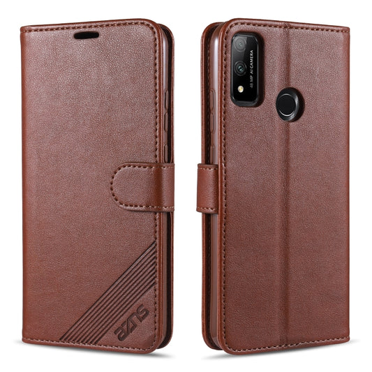 For Huawei P Smart 2020 AZNS Sheepskin Texture Horizontal Flip Leather Case with Holder & Card Slots & Wallet(Brown) - Huawei Cases by AZNS | Online Shopping UK | buy2fix