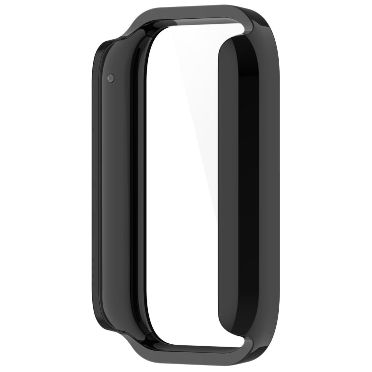 For Xiaomi Mi Band 8 Pro PC + Tempered Glass Film Integrated Watch Protective Case(Black) - Watch Cases by buy2fix | Online Shopping UK | buy2fix