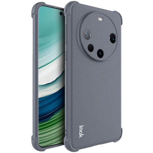 For Huawei Mate 60 Pro imak Shockproof Airbag TPU Phone Case(Matte Grey) - Huawei Cases by imak | Online Shopping UK | buy2fix