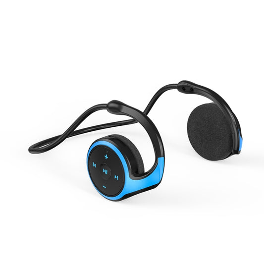 T&G A23 Binaural Hanging Neck Sports TWS Wireless Bluetooth Earphone(Blue) - Neck-mounted Earphone by T&G | Online Shopping UK | buy2fix
