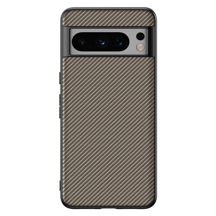 For Google Pixel 9 Ultra-thin Carbon Fiber Texture Printing Phone Case(Gold) - Google Cases by buy2fix | Online Shopping UK | buy2fix