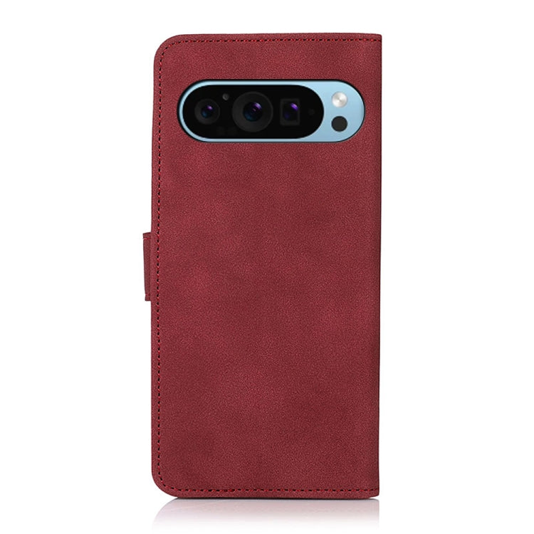 For Google Pixel 9 KHAZNEH Matte Texture Leather Phone Case(Red) - Google Cases by buy2fix | Online Shopping UK | buy2fix