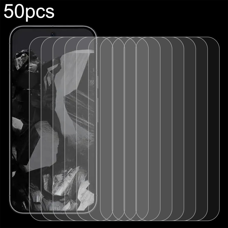 For Google Pixel 9 Pro 50pcs 0.26mm 9H 2.5D Tempered Glass Film - Google Tempered Glass by buy2fix | Online Shopping UK | buy2fix