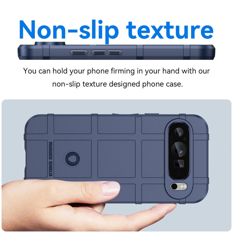 For Google Pixel 9 Pro Full Coverage Shockproof TPU Phone Case(Blue) - Google Cases by buy2fix | Online Shopping UK | buy2fix