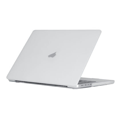 For MacBook Pro 16.2 inch 2024 Laptop Matte Style Protective Case(Transparent) - MacBook Pro Cases by buy2fix | Online Shopping UK | buy2fix