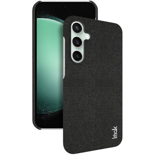 For Samsung Galaxy S23 FE 5G imak Ruiyi Series Cloth Texture PU + PC Phone Case(Black) - Galaxy S23 FE 5G Cases by imak | Online Shopping UK | buy2fix