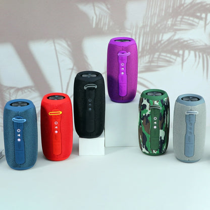 T&G TG663 Portable Colorful LED Wireless Bluetooth Speaker Outdoor Subwoofer(Purple) - Desktop Speaker by T&G | Online Shopping UK | buy2fix