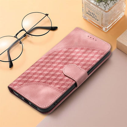 For Google Pixel 9 YX0060 Elephant Head Embossed Phone Leather Case with Lanyard(Pink) - Google Cases by buy2fix | Online Shopping UK | buy2fix