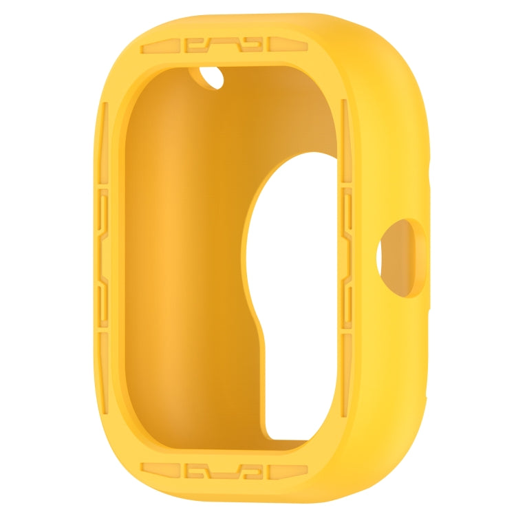 For Redmi Watch 4 Silicone Smart Watch Protective Case(Yellow) - Watch Cases by buy2fix | Online Shopping UK | buy2fix