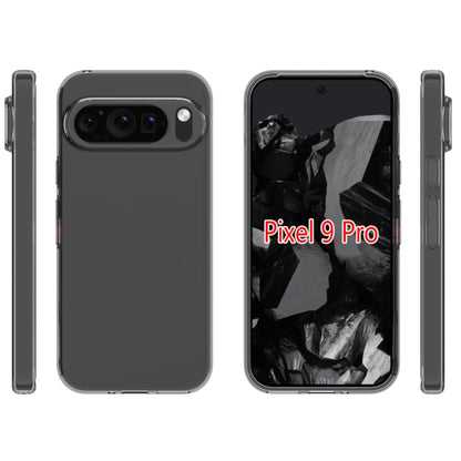 For Google Pixel 9 Pro Waterproof Texture TPU Phone Case(Transparent) - Google Cases by buy2fix | Online Shopping UK | buy2fix