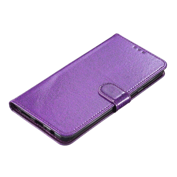 For Blackview A53 Pro Glitter Powder Flip Leather Phone Case(Purple) - More Brand by buy2fix | Online Shopping UK | buy2fix