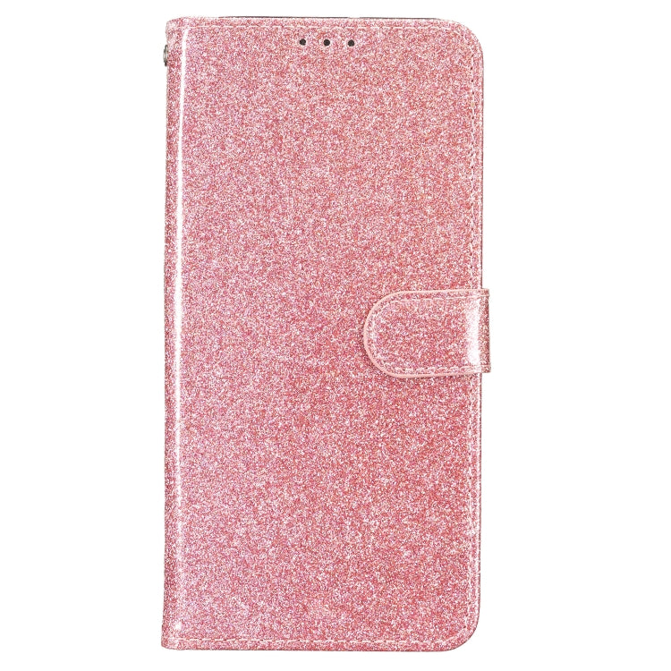 For Blackview A55 Pro Glitter Powder Flip Leather Phone Case(Rose Gold) - More Brand by buy2fix | Online Shopping UK | buy2fix