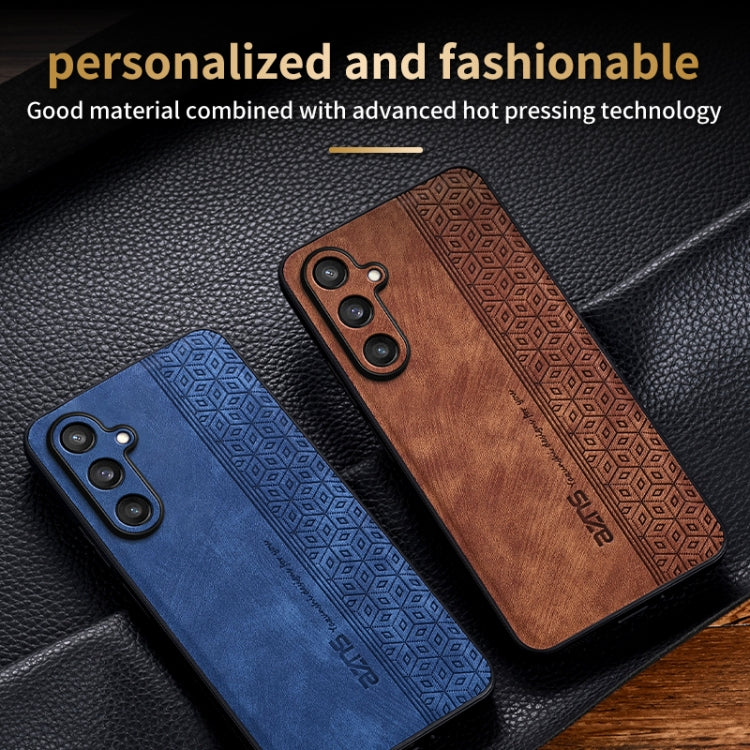 For Samsung Galaxy S24+ 5G AZNS 3D Embossed Skin Feel Phone Case(Sapphire Blue) - Galaxy S24+ 5G Cases by AZNS | Online Shopping UK | buy2fix