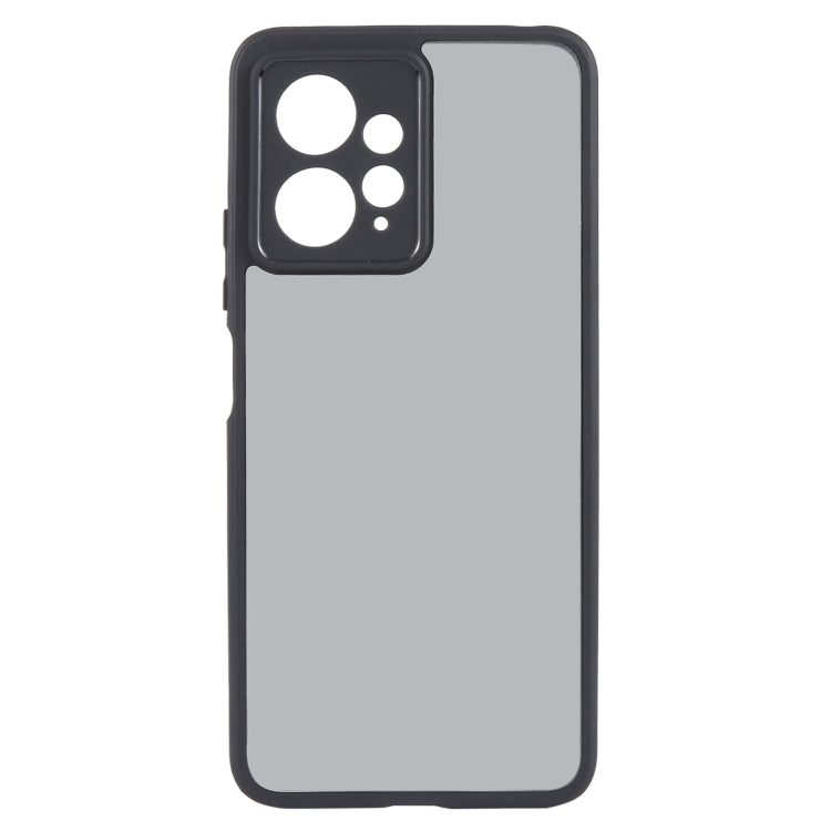 For Xiaomi Redmi Note 12 4G Fine Pore Matte Black TPU + PC Phone Case - Xiaomi Cases by buy2fix | Online Shopping UK | buy2fix