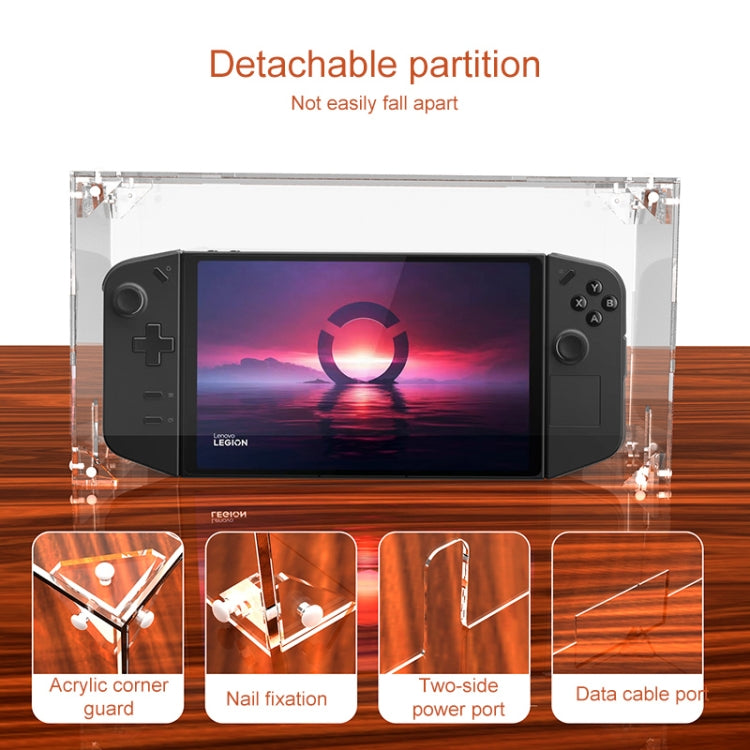 For Lenovo Legion Go  Game Console Acrylic Dust Cover(Transparent) - Accessories by buy2fix | Online Shopping UK | buy2fix