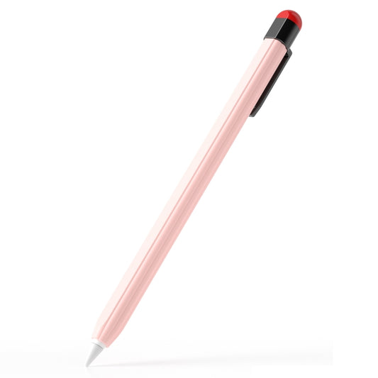 For Apple Pencil 2 Pen Clip Ultra Thin Series Stylus Pen Protective Case(Pink) - Pencil Accessories by buy2fix | Online Shopping UK | buy2fix