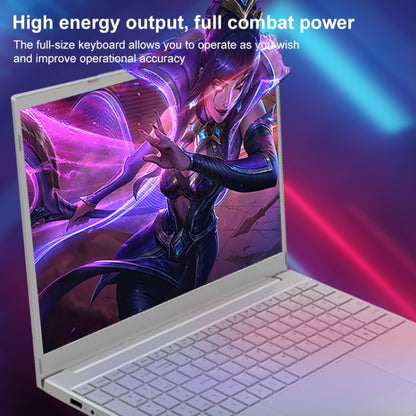 V8 15.6 inch Ultrathin Laptop, 16GB+256GB, Windows 10 Intel Jasper Lake N5095 Quad Core(Metal Gray) - Others by buy2fix | Online Shopping UK | buy2fix