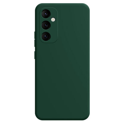 For Samsung Galaxy A55 Imitation Liquid Silicone Phone Case(Dark Green) - Galaxy Phone Cases by buy2fix | Online Shopping UK | buy2fix