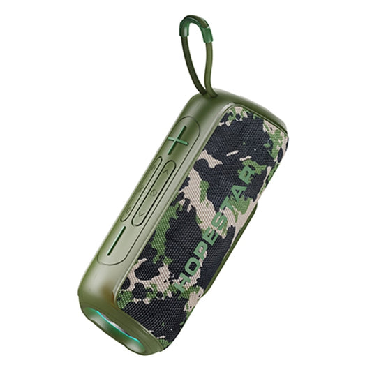 HOPESTAR P26 Outdoor Portable lPX6 Waterproof Dazzling Bluetooth Speaker(Camouflage) - Waterproof Speaker by HOPESTAR | Online Shopping UK | buy2fix