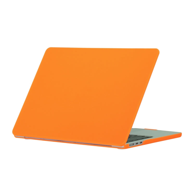 For MacBook Air 15.3 2024 A2941 (M2)/A3114 (M3) Laptop Matte Style Protective Case(Orange) - MacBook Air Cases by buy2fix | Online Shopping UK | buy2fix