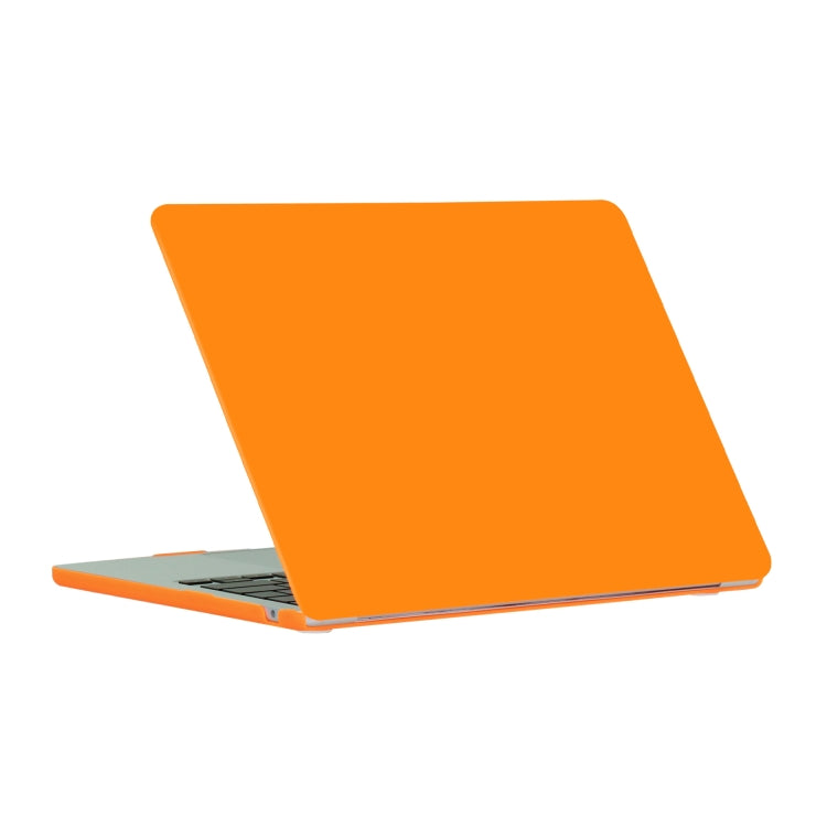 For MacBook Air 15.3 2024 A2941 (M2)/A3114 (M3) Laptop Matte Style Protective Case(Orange) - MacBook Air Cases by buy2fix | Online Shopping UK | buy2fix