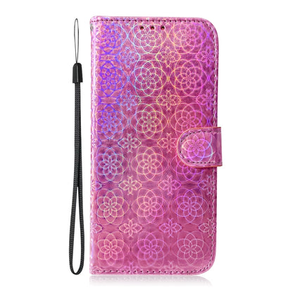 For Google Pixel 9 Colorful Magnetic Buckle Leather Phone Case(Pink) - Google Cases by buy2fix | Online Shopping UK | buy2fix