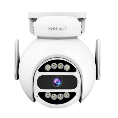 SriHome SH047 4MP IP66 Waterproof Motion Detection Night Vision WiFi HD Camera(UK Plug) - Wireless Camera by SriHome | Online Shopping UK | buy2fix