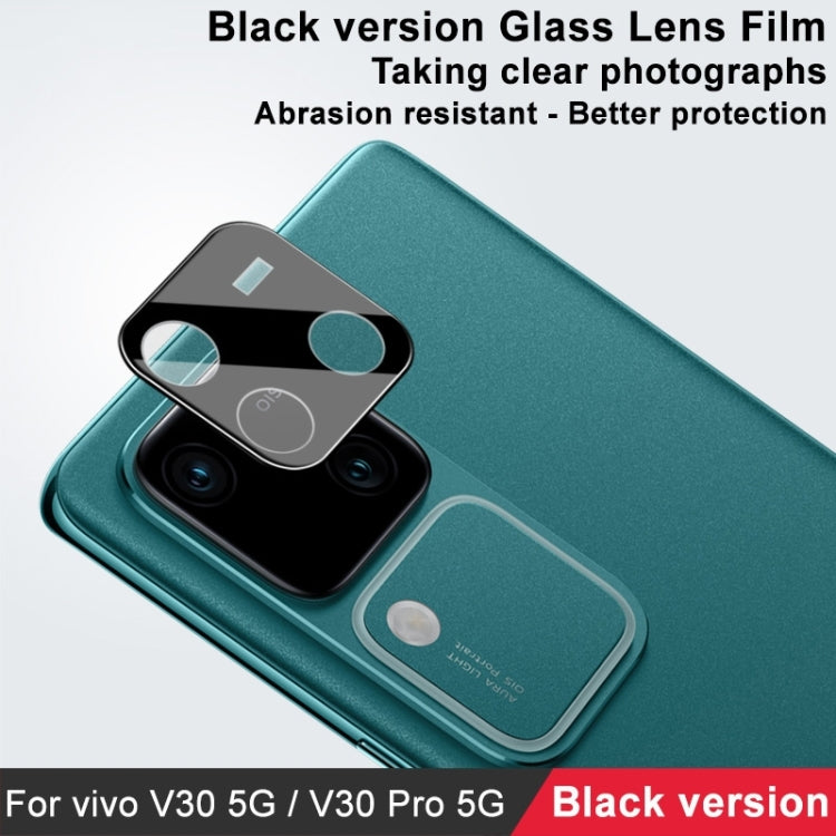 For vivo S18 5G / S18 Pro 5G IMAK Rear Camera Lens Glass Film Black Version - For Vivo by imak | Online Shopping UK | buy2fix