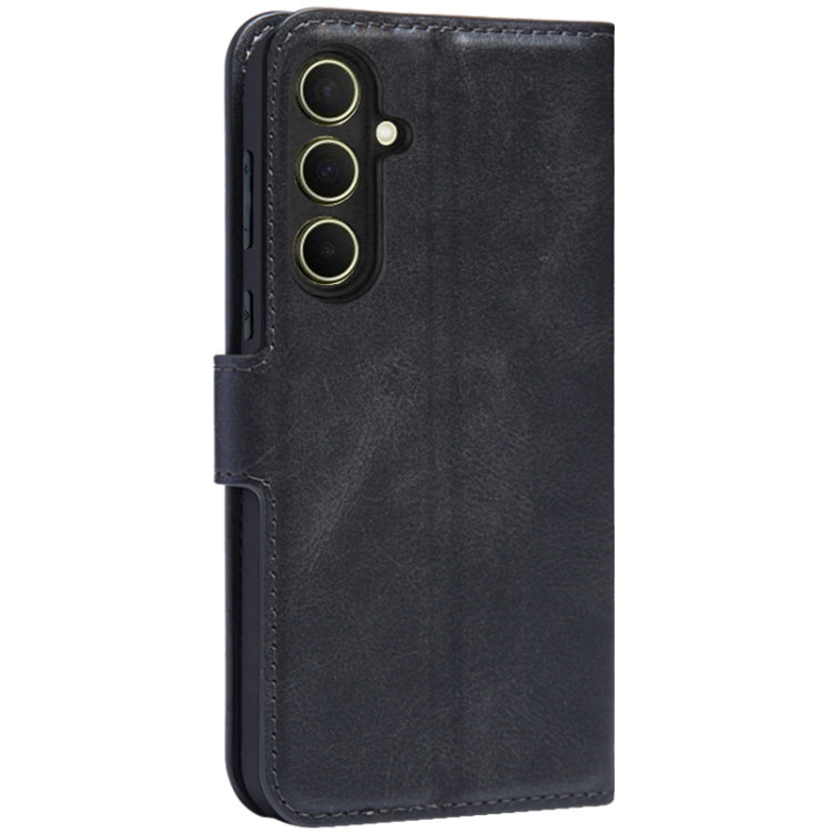 For Samsung Galaxy A35 5G IMAK Count Series Flip Leather Phone Case(Black) - Galaxy Phone Cases by imak | Online Shopping UK | buy2fix